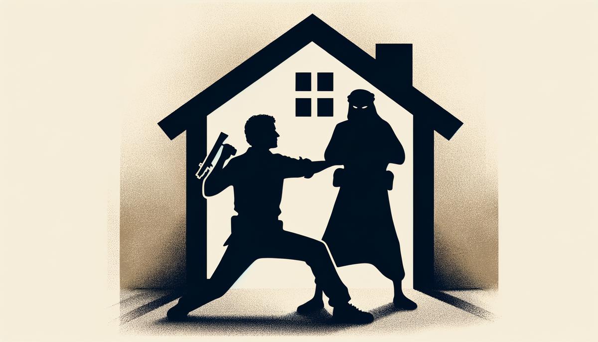 Conceptual image of Stand Your Ground law